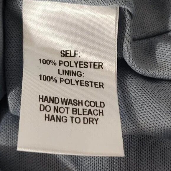 2/$30 Lulus Days of Beauty Dusty Blue Burnout Floral Skater Dress Size M - Picture 6 of 8